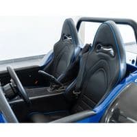 2x Cobra Roadster 7 Sport Turbo Seats for Westfield including fitting kit