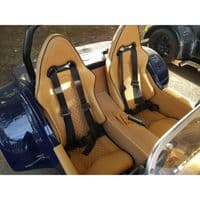 2x Cobra Roadster 7 Sport Turbo Seats for Westfield including fitting kit