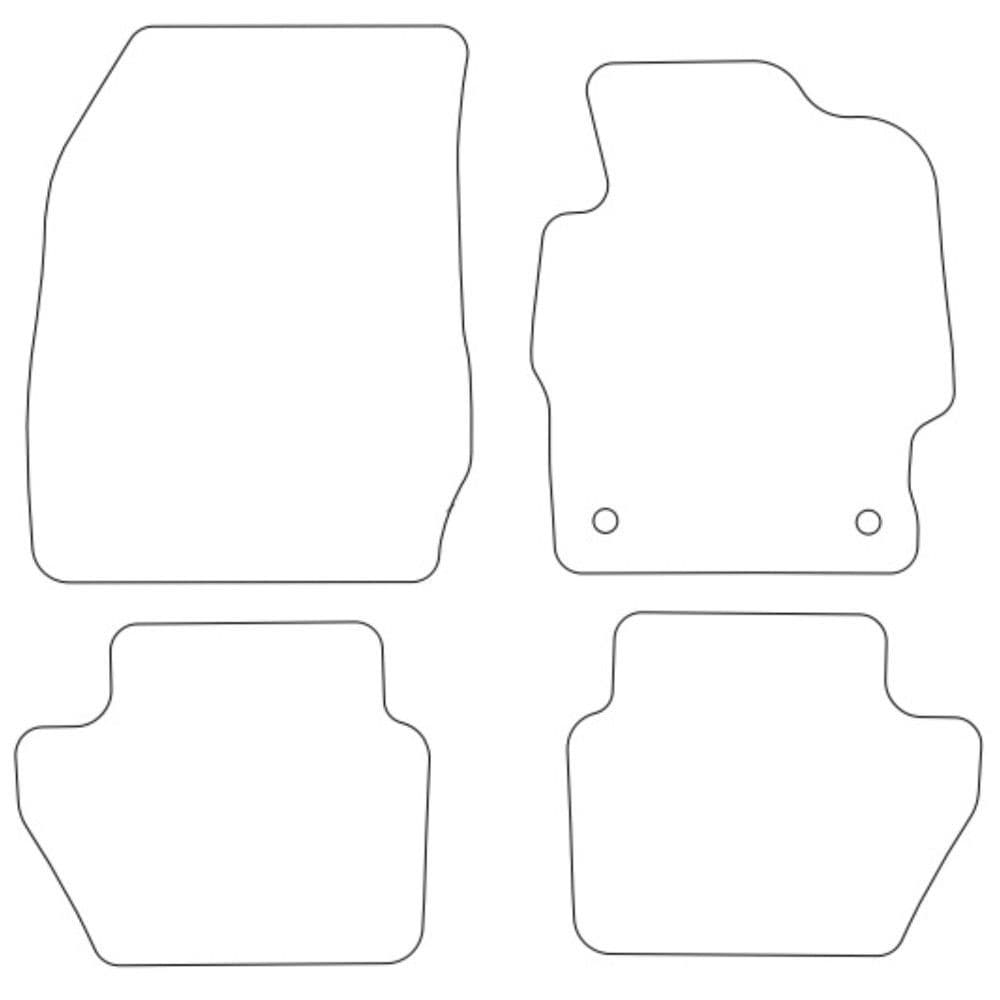 Autostyle Tailored Car Mats for Ford KA 3rd Generation from 2016