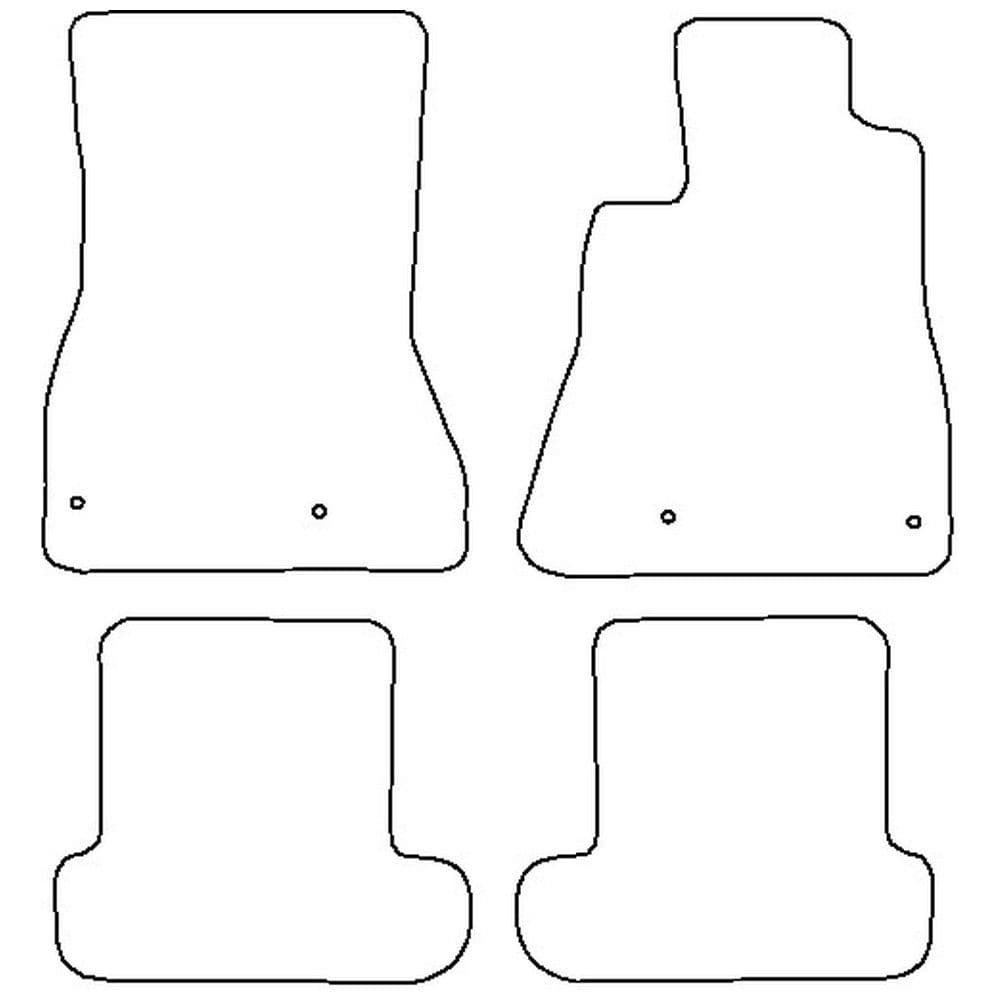 Autostyle Tailored Car Mats for Lexus SC 430 from 2002 to 2010 Cobra Seats Shop