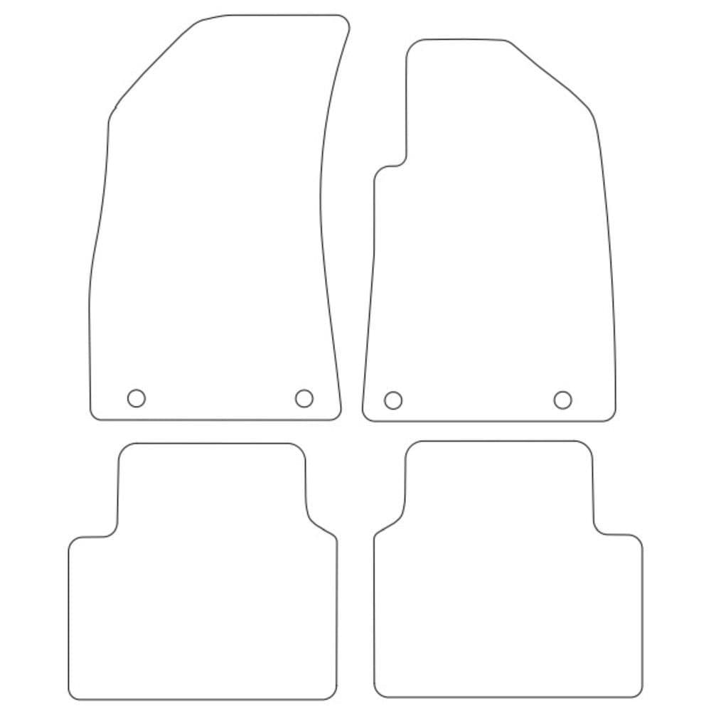 Autostyle Tailored Car Mats for MG ZS EV ELECTRIC from 2019 onwards