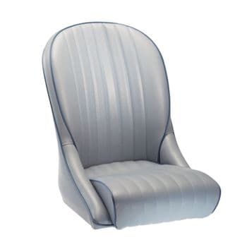 Cobra Roadster SR Bucket Seat - Black Vinyl with Piping