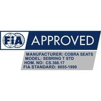 Cobra Sebring T FIA Bucket Seat