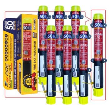 Fire Safety Stick Pro 6 Pack + Free Stick