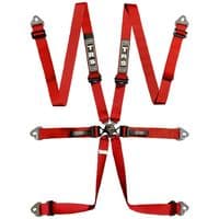 TRS International 6 Point FIA Quick Adjuster HANS Harness