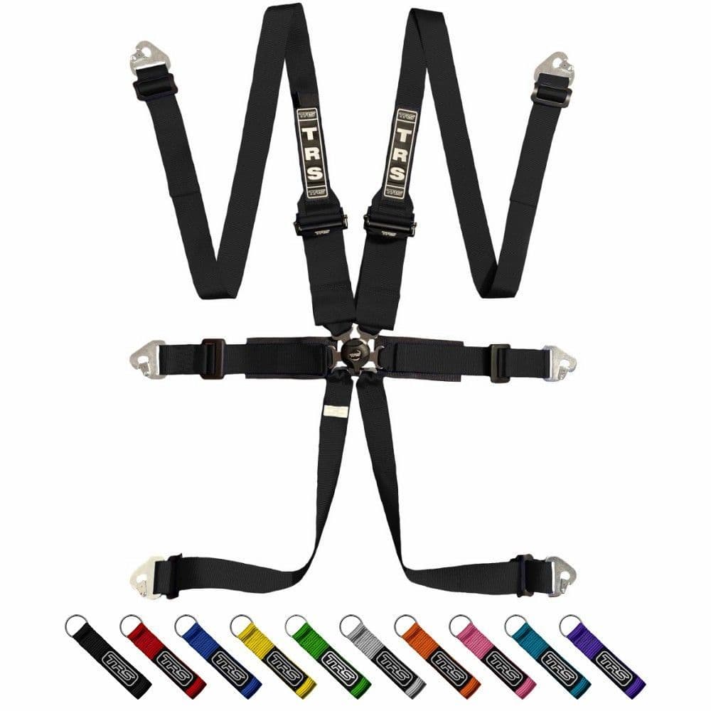 TRS Pro 6 Point FIA HANS Harness