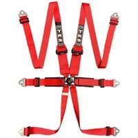 TRS Pro 6 Point FIA HANS Harness