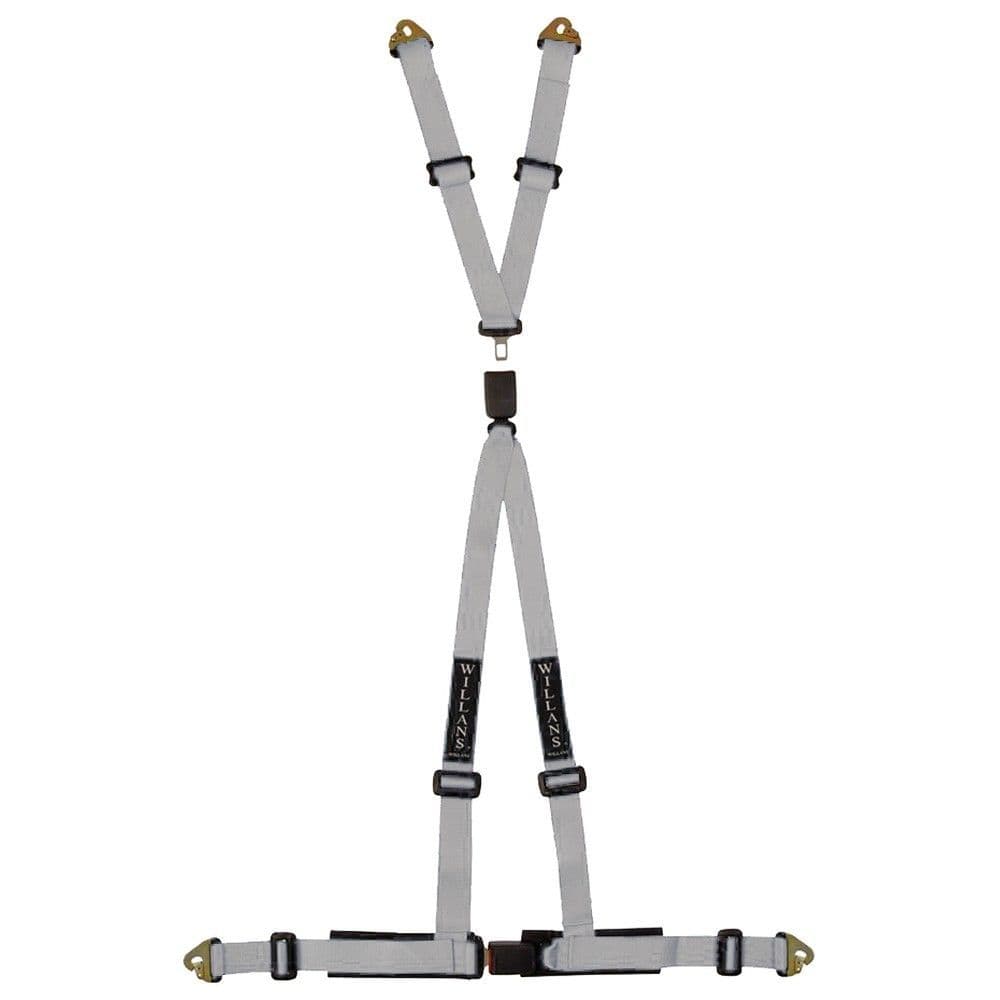 4 Point Track Willans 4 Point Track Day Quick Release Tail Harness | Cobra Seats Shop