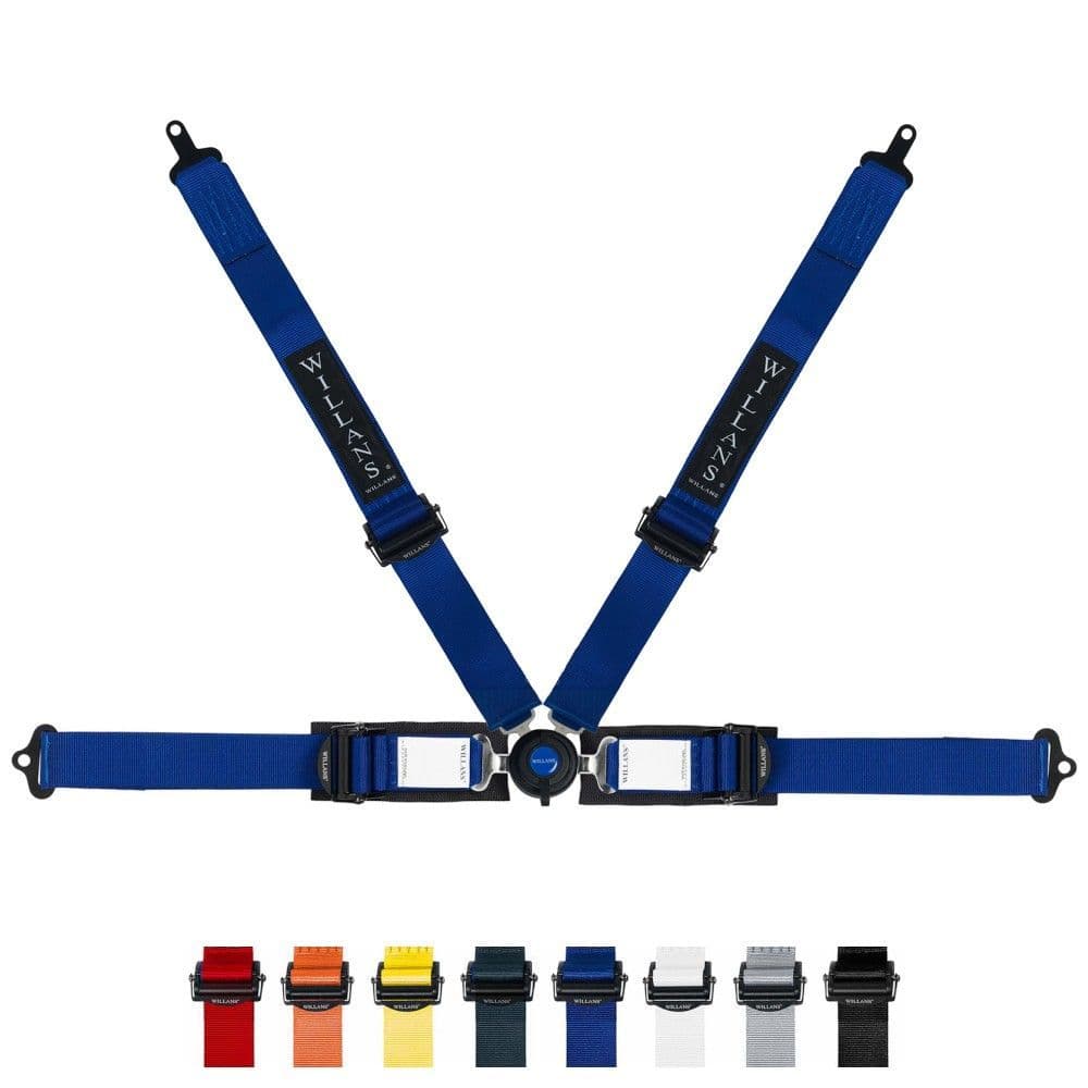 4 Point Track Willans Caterham 4 Point Track Day Harness | Cobra Seats Shop