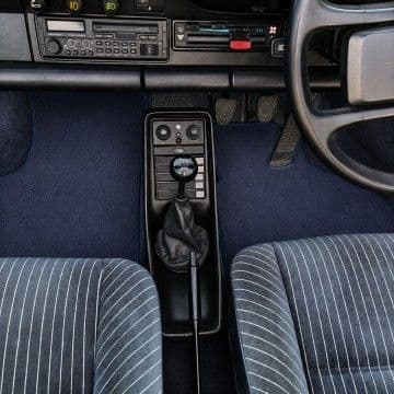 Example mat in a Volkswagen Golf
