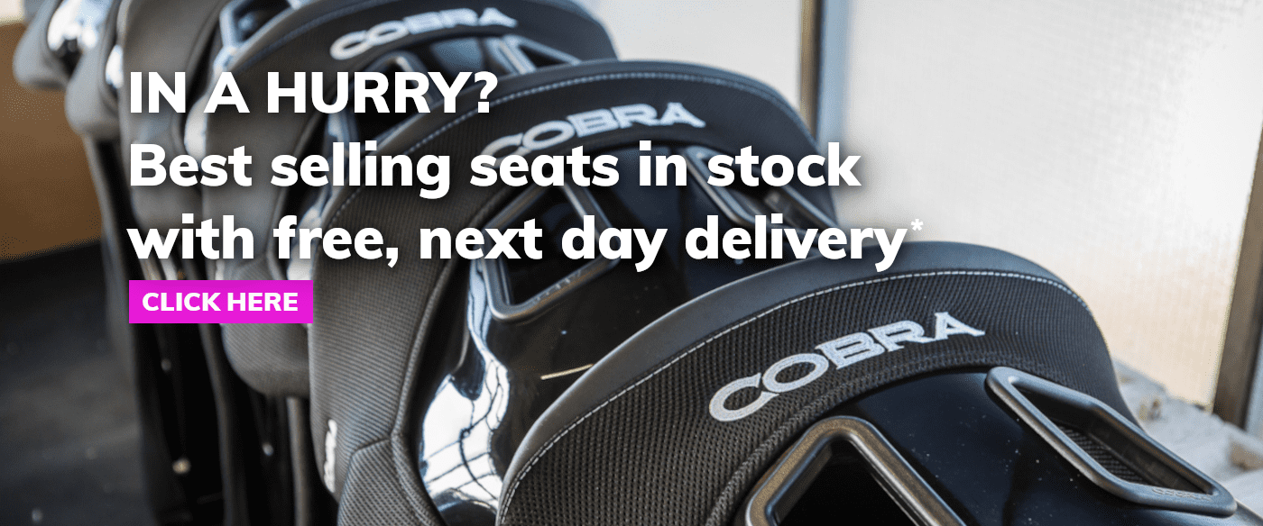 Cobra Seats In Stock Now For Next Day Delivery