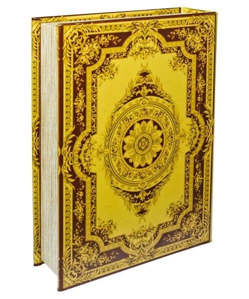 Clock Storage Book Box Looks like a book