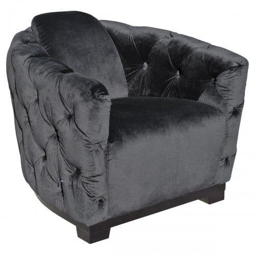 Deep Button  Club Chair