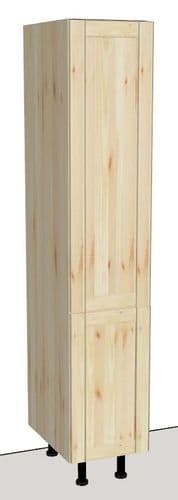 (1 IN STOCK) Overlay Style, 500mm wide Solid Pine larder unit