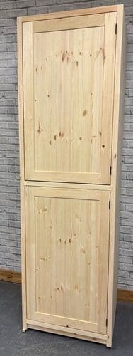 (1 IN STOCK) Traditional Style, Solid Pine Larder unit 650mm Wide