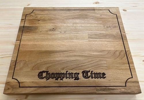 "Chopping Time" Chopping board