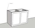 1200mm Mini Drawer Pack Island