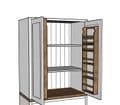 Breakfast Larder With Drawers 1000mm Wide