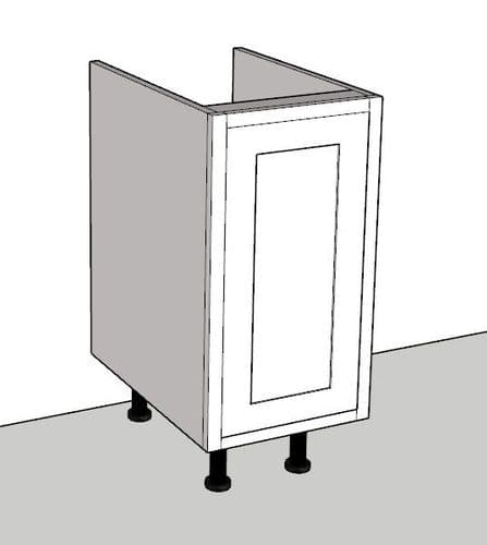 In-Frame Adjustable Style 1 Door Base Unit 400mm Wide