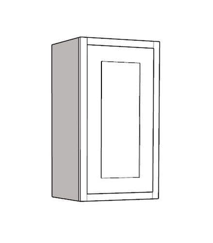 In-Frame Adjustable Style 1 Door Wall Unit, 300mm Wide