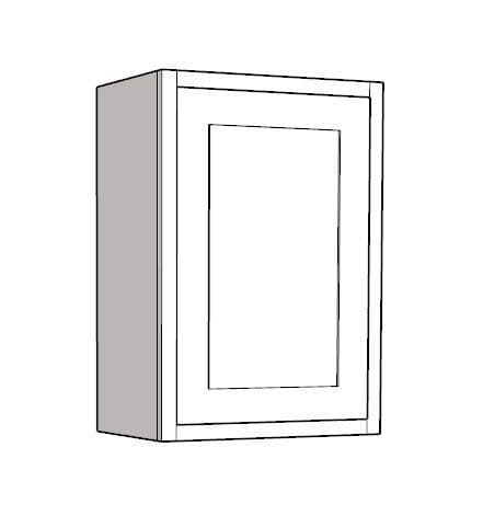In-Frame Adjustable Style 1 Door Wall Unit, 500mm Wide