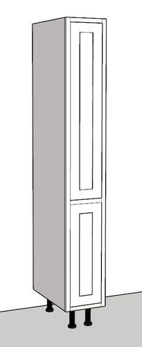 In-Frame Adjustable Style 2 Door Larder Unit 300mm Wide