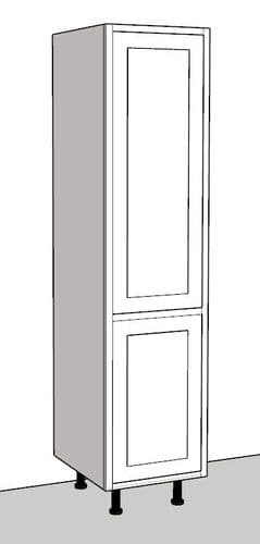 In-Frame Adjustable Style 2 Door Larder Unit 500mm Wide