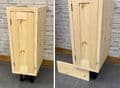 In-Frame Adjustable Style  Equal 3 Drawer Kitchen Base Unit 800mm Wide