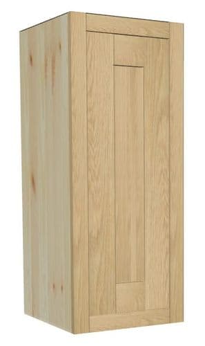 Oak Fronted 1 Door Wall Unit 300mm Wide