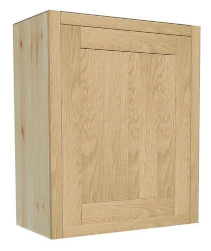Oak Fronted 1 Door Wall Unit 600mm Wide