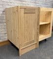 Oak Fronted 1000mm return base unit