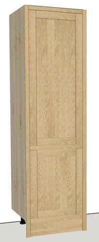 Oak Fronted 2 Door Larder Unit 600mm Wide