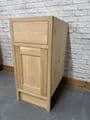 Oak Fronted Double Oven Larder unit 600mm Wide