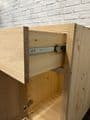 Oak Fronted Double Oven Larder unit 600mm Wide