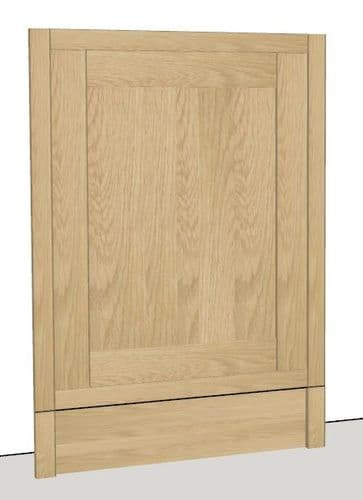 Oak Fronted Integrated Appliance Door 600mm Wide