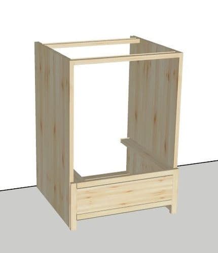 Rustic Farmhouse 600mm Oven Base Unit