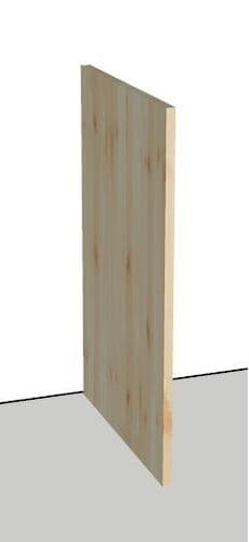 Rustic Farmhouse base unit end panel.