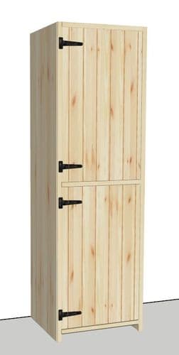 Rustic Farmhouse Integrated 50/50 Fridge Freezer Unit