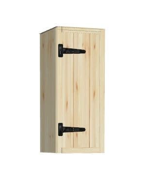 Rustic Farmhouse Kitchen Wall Unit 300mm wide