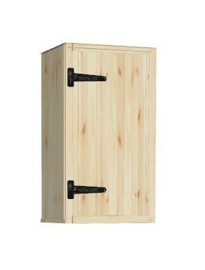 Rustic Farmhouse Kitchen Wall Unit 400mm wide