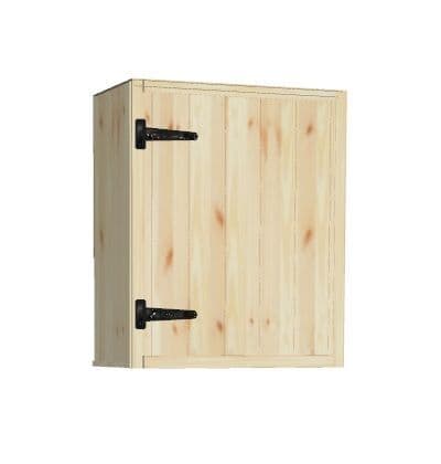 Rustic Farmhouse Kitchen Wall Unit 600mm wide