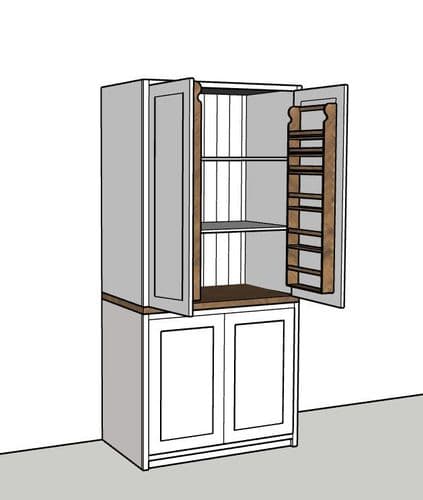 The Breakfast Larder 1000mm Wide