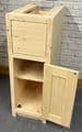 Traditional Style Pine 300mm Wide 1 Door & 1 Drawer Kitchen Base Unit