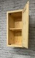 Traditional Style Pine 400mm Wide 1 Door Kitchen Wall Unit