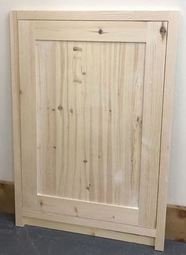Traditional Style Pine 450mm Wide Integrated Appliance Door
