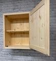 Traditional Style Pine 500mm Wide 1 Door Kitchen Wall Unit