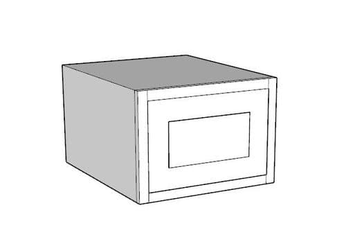 Traditional Style Pine 500mm Wide Kitchen Larder Top Box