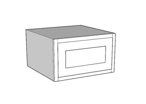 Traditional Style Pine 600mm Wide Kitchen Larder Top Box