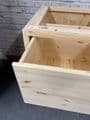 Traditional Style Pine 600mm Wide Pan Drawer Kitchen Base Unit