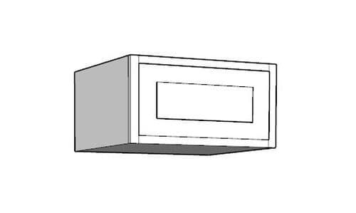 Traditional Style Pine 675mm Washer & Dryer Kitchen Larder Top Box